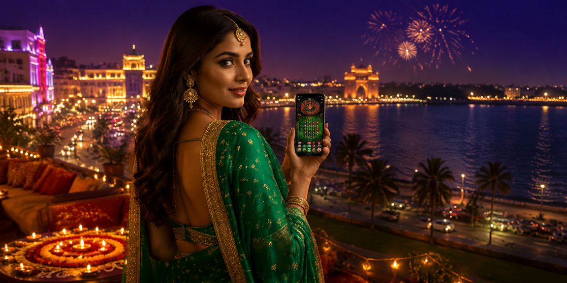 Player using mobile phone at Connaught Place enjoying casino promotions